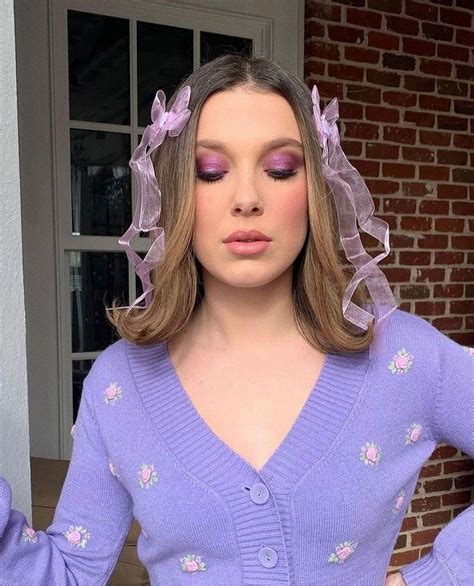 millie bobby brown hot pictures|Millie Bobby Brown Wears Purple Bikini on Instagram